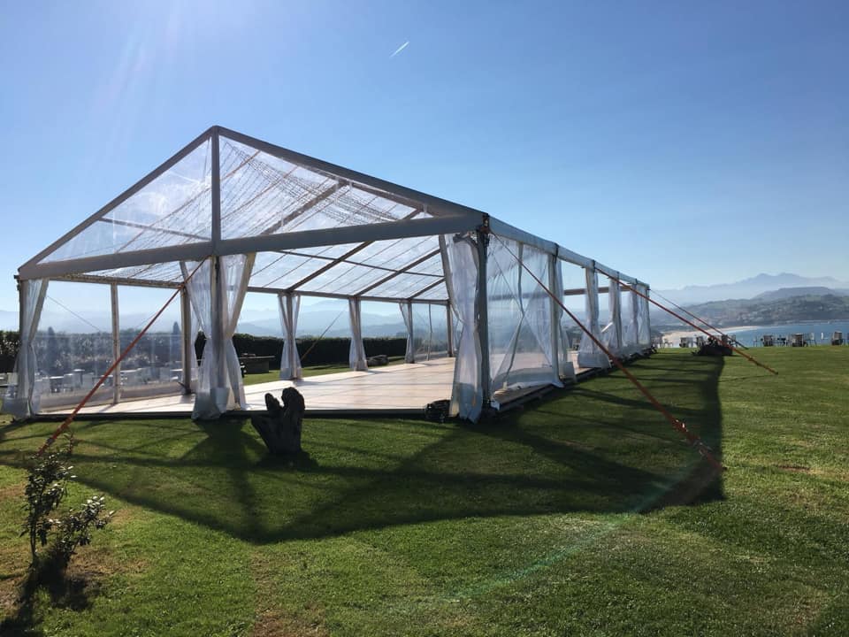 Escenario profesional montado por ERA Events